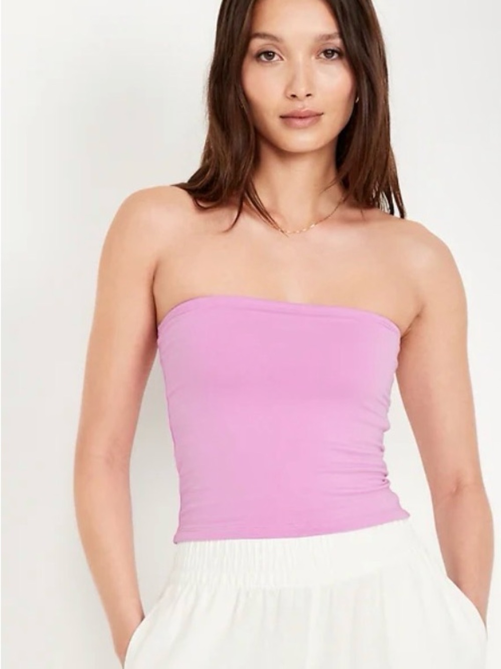 Old Navy Pink Strapless Tube Camisole